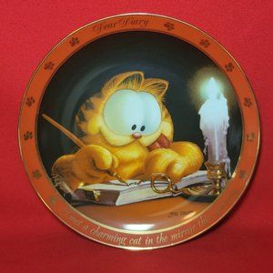Garfield The Charming Cat Plate 1978 Dear Diary Series